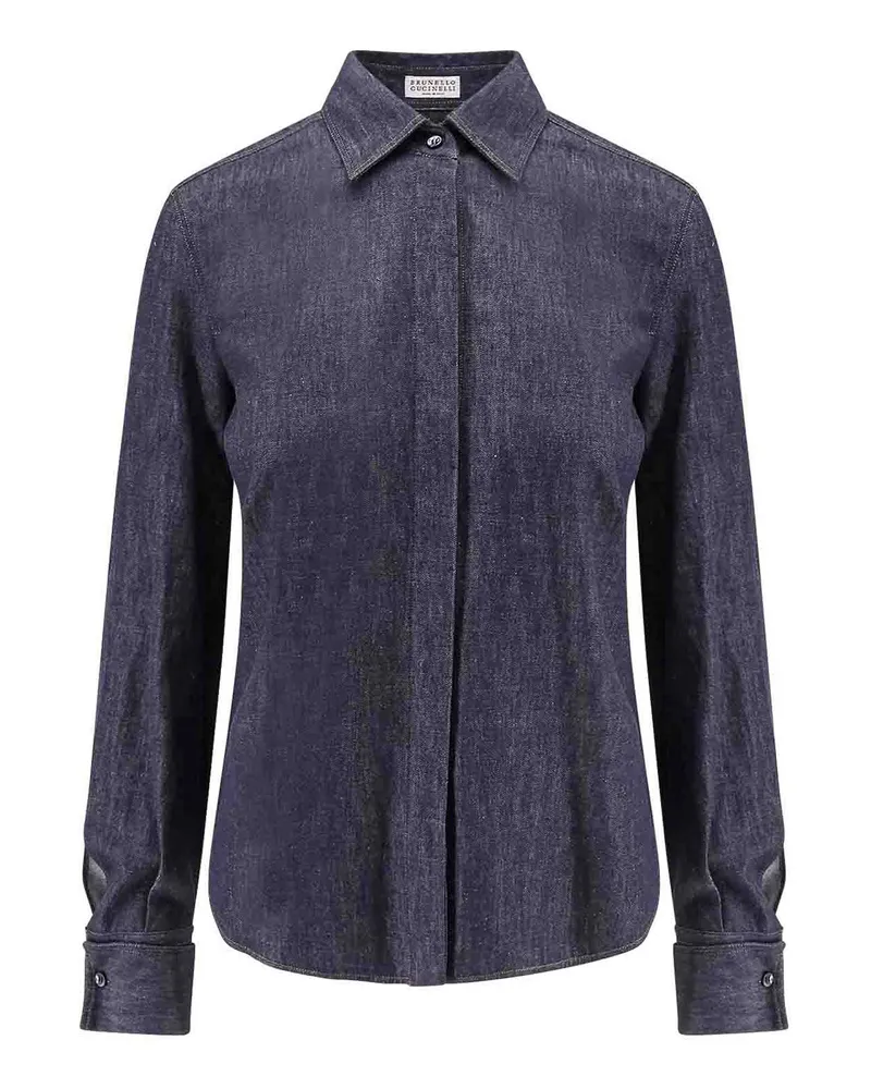 Brunello Cucinelli Hemd - Blau Blau