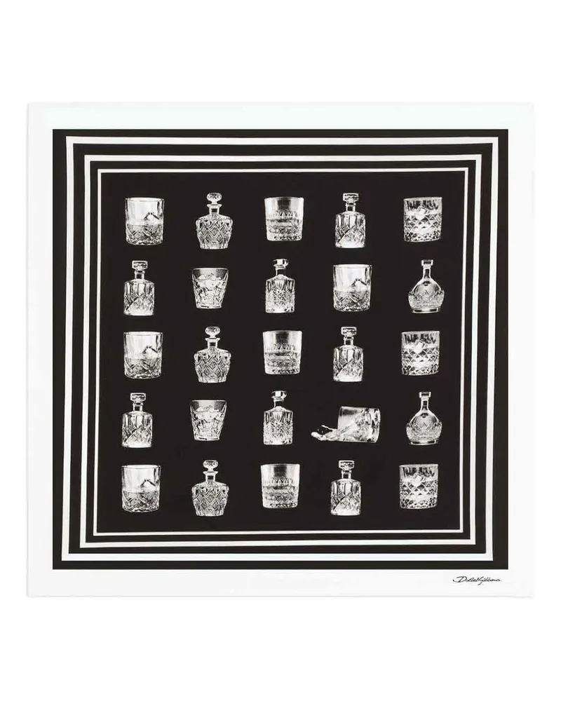 Dolce & Gabbana Schal - Schwarz Schwarz
