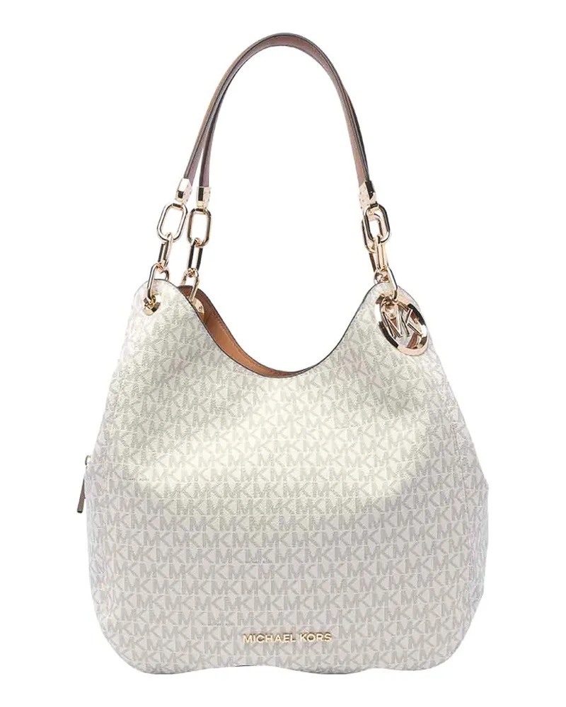 Michael Kors Schultertasche - Weiß Weiß