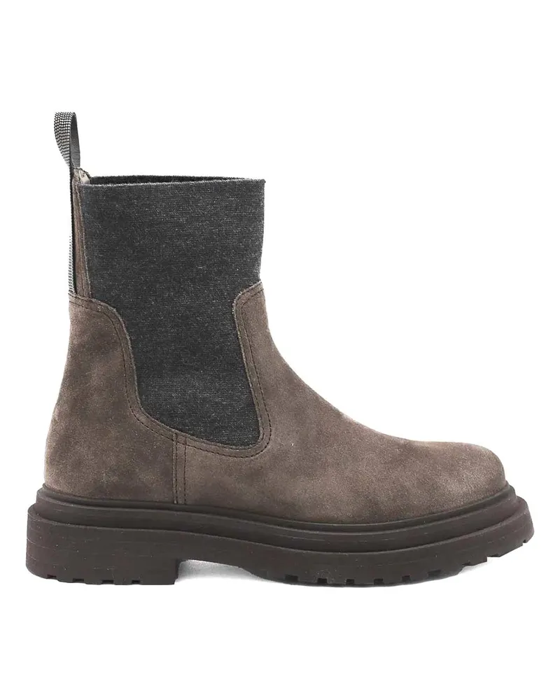 Brunello Cucinelli Stiefel - Braun Braun