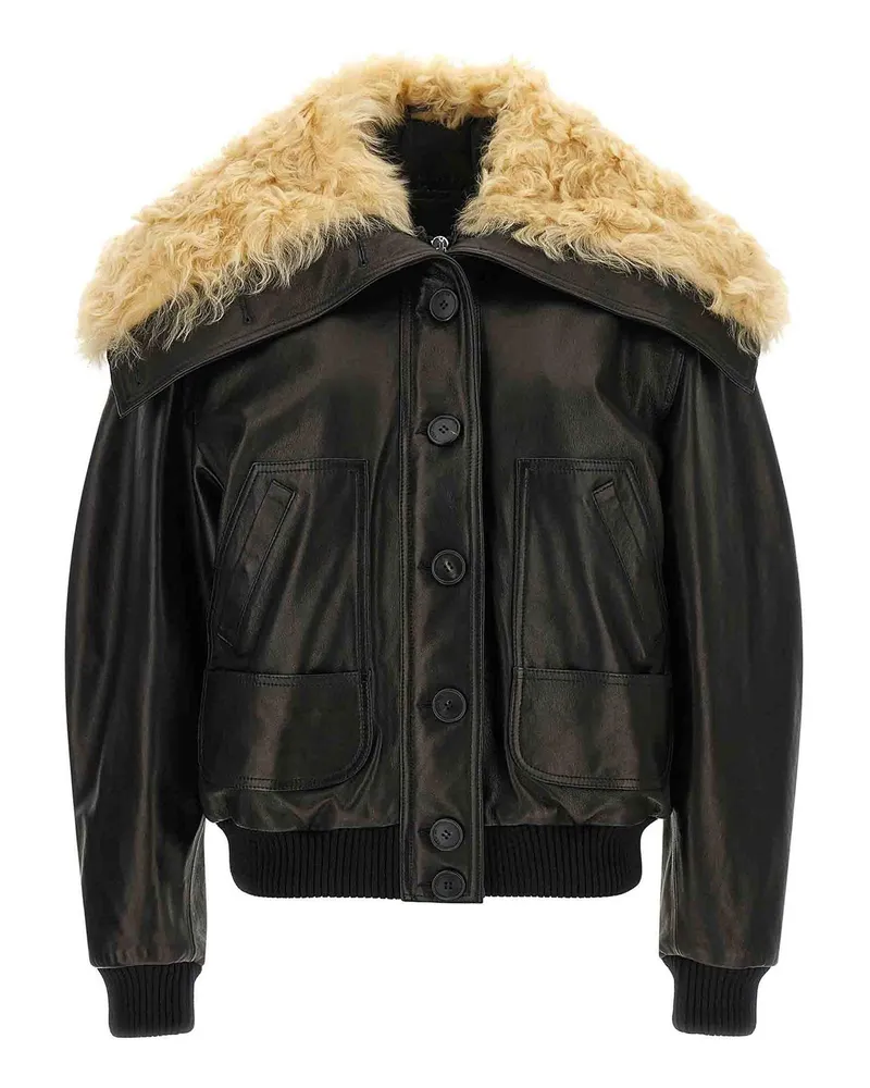 ATTICO Bomberjacke - Schwarz Schwarz