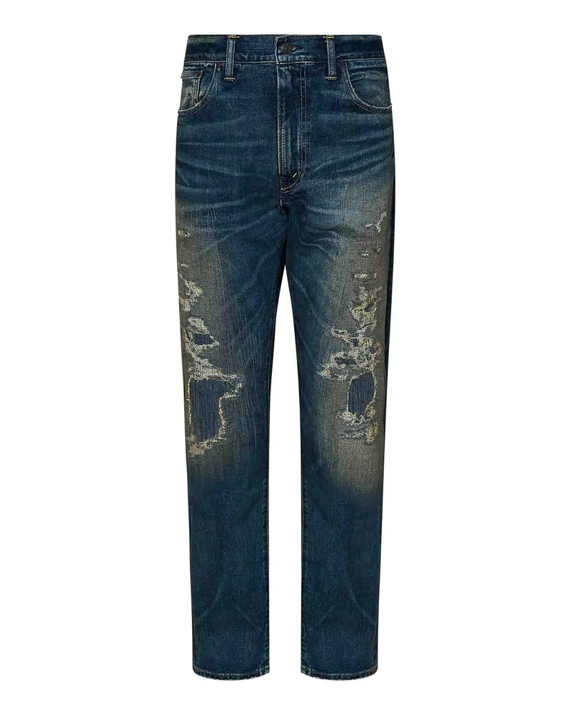 Ralph Lauren Bootcut Jeans - Blau Blau