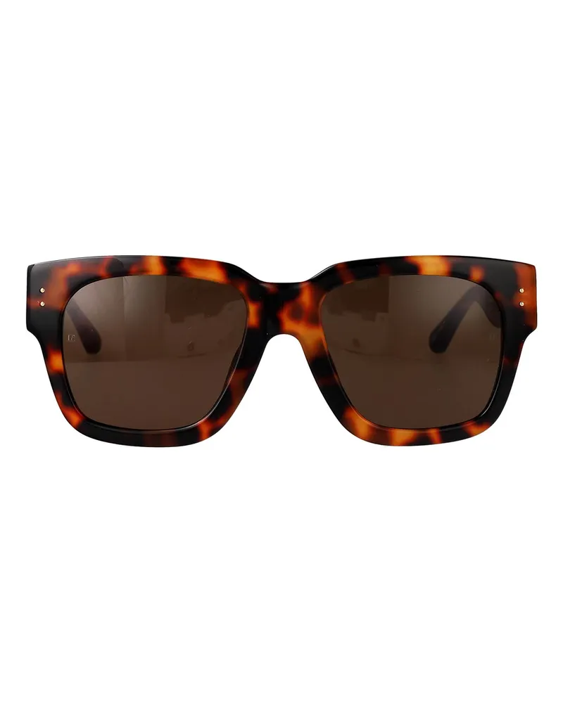 Linda Farrow Sonnenbrille - Braun Braun