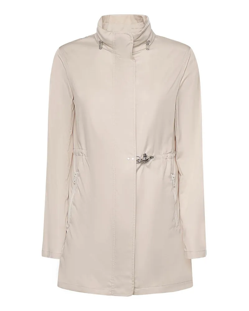 Fay Knielanger Mantel - Weiß Weiß