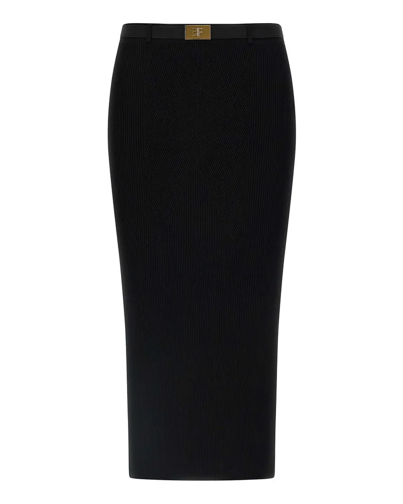 Elisabetta Franchi Midirock - Schwarz Schwarz
