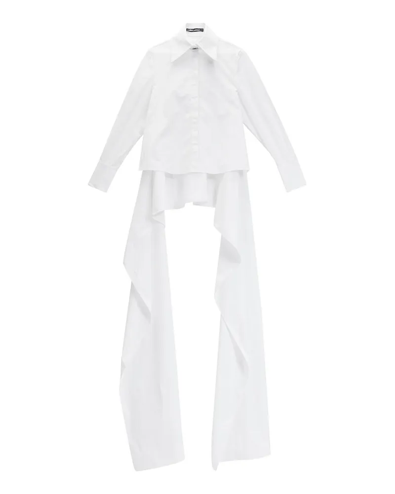 Karl Lagerfeld Bluse - Weiß Weiß