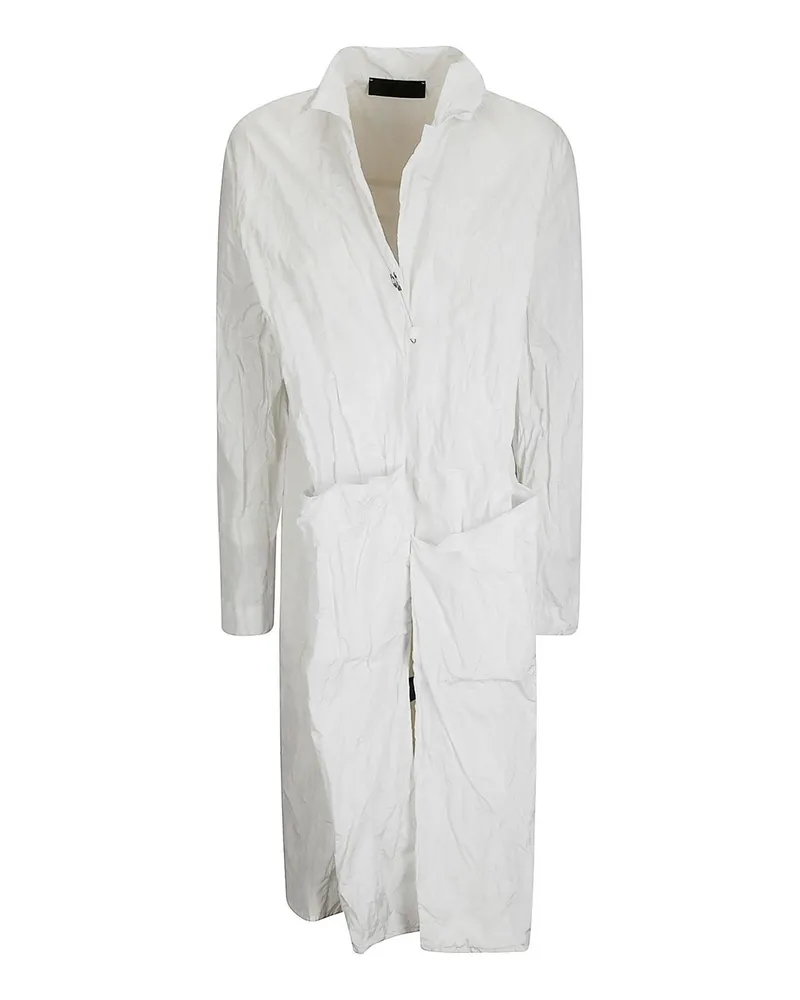 Maria Calderara Trenchcoat - Weiß Weiß