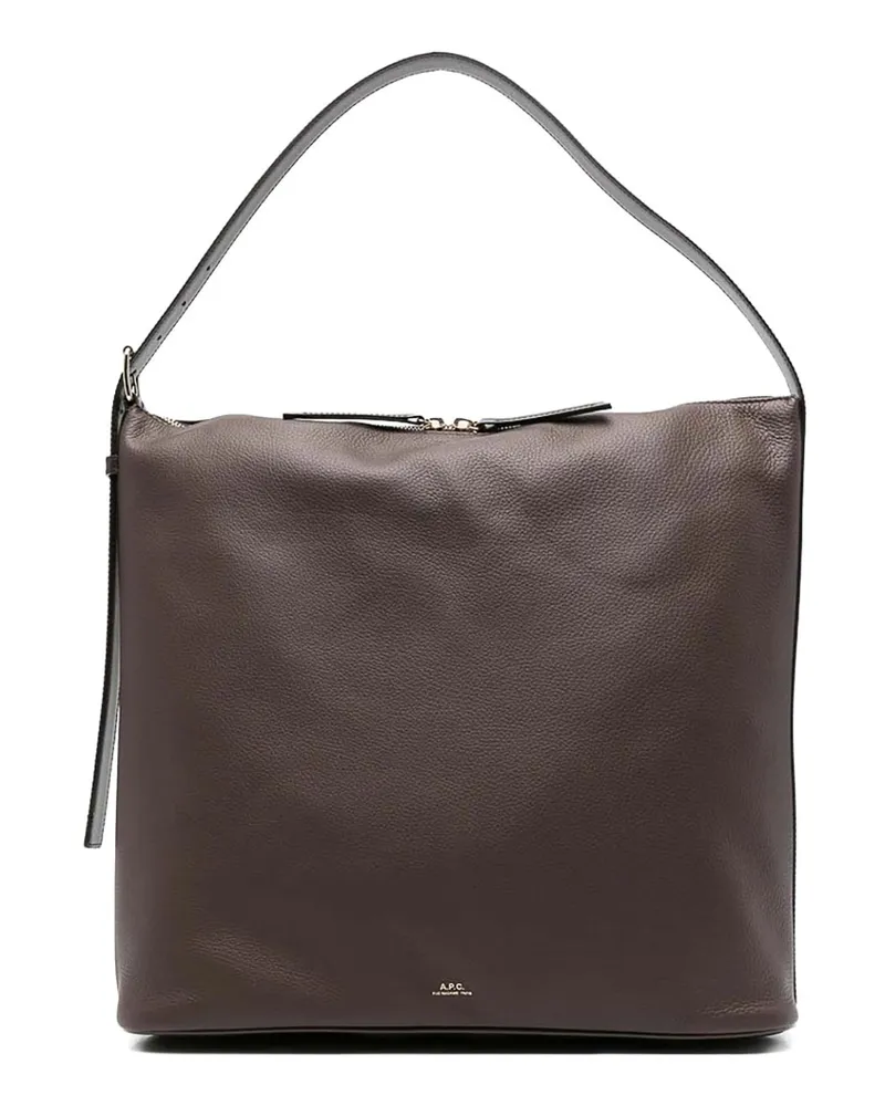 A.P.C. A. P.C. Schultertasche - Braun Braun