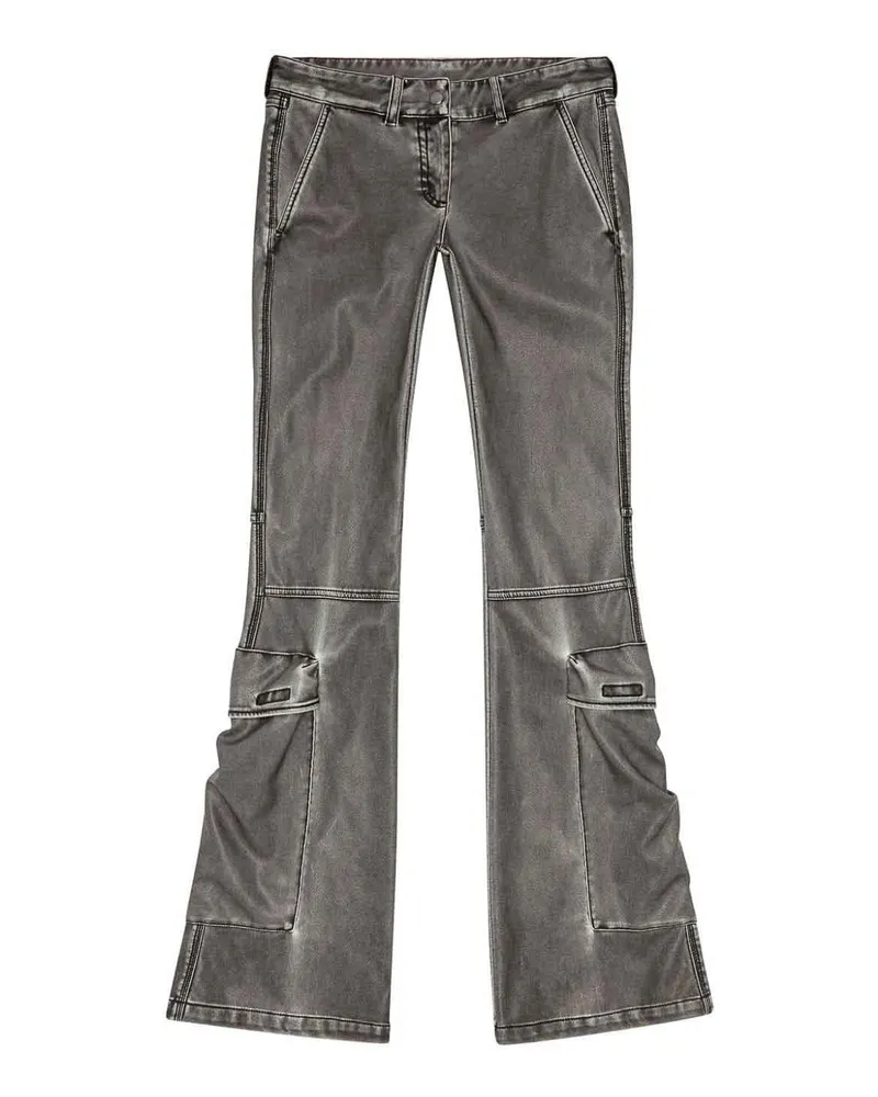 Diesel Straight Leg Jeans - Schwarz Schwarz