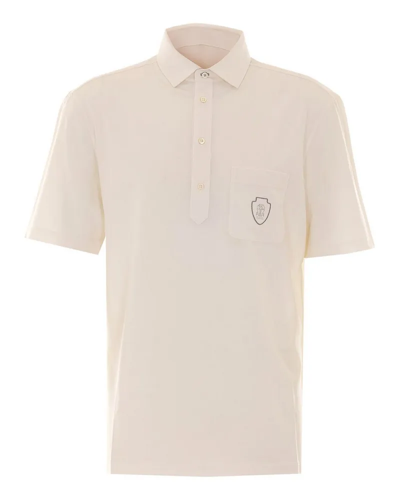 Brunello Cucinelli T-Shirt - Weiß Weiß