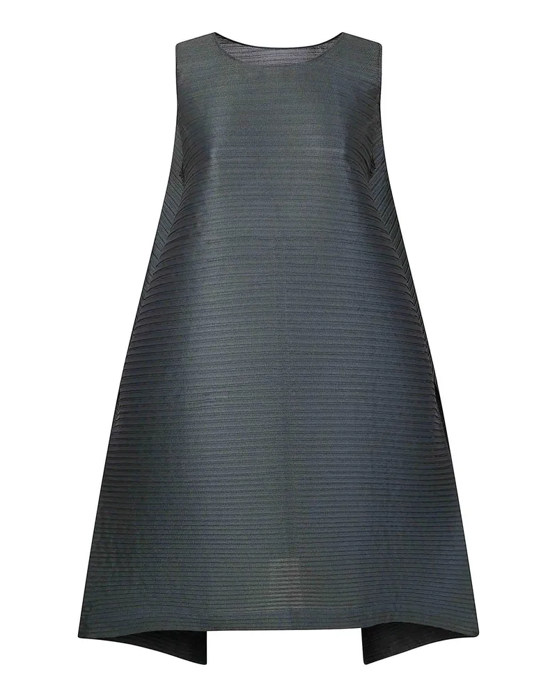 Issey Miyake Knielanges Kleid - Blau Blau