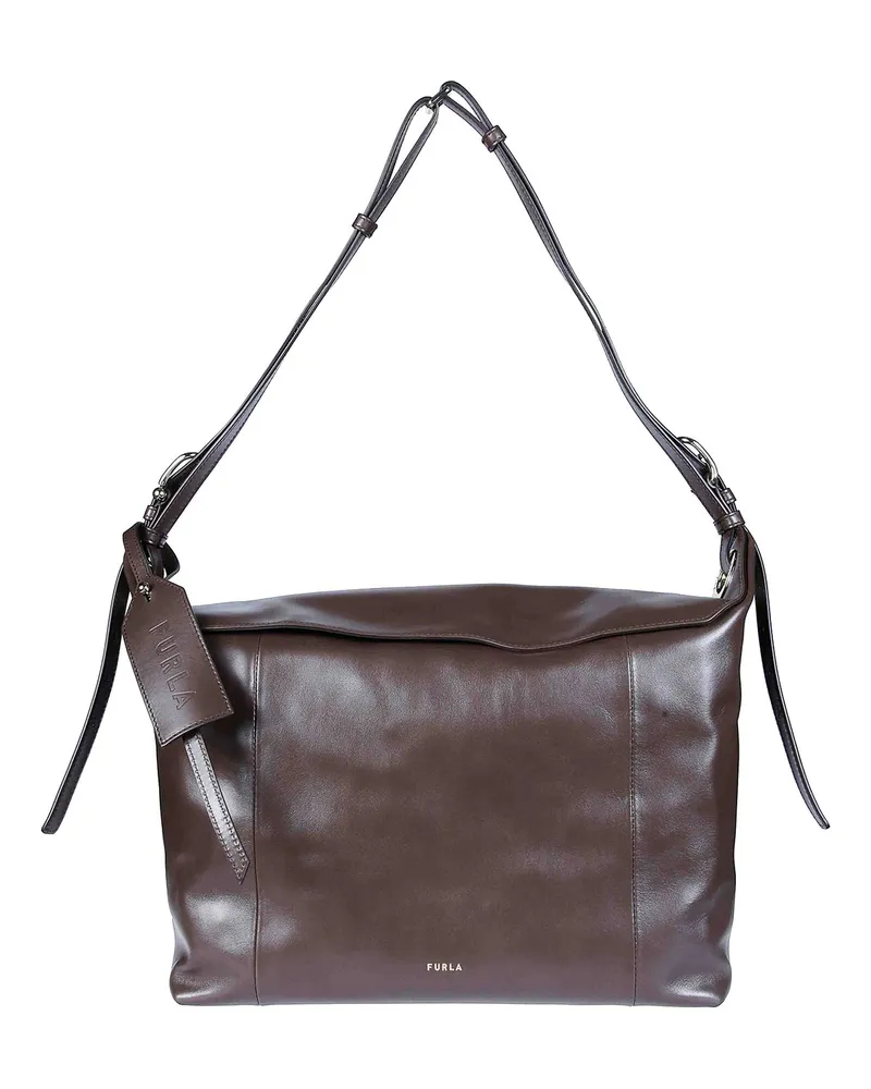 Furla Schultertasche - Braun Braun