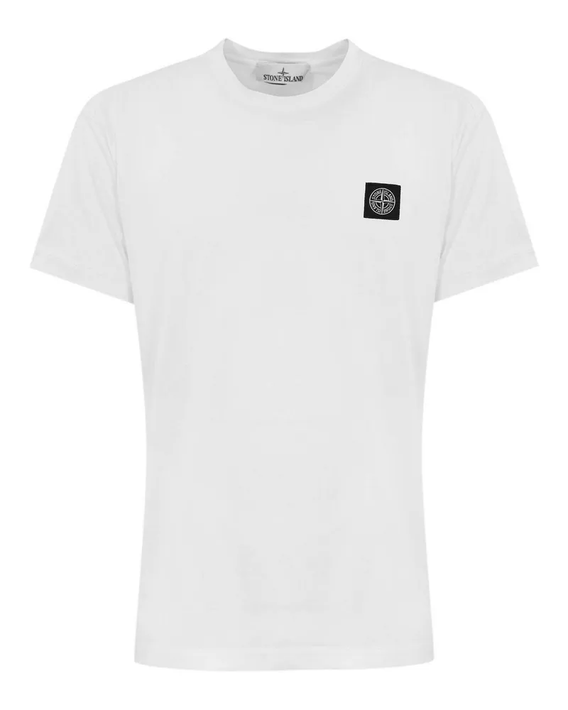 Stone Island T-Shirt - Weiß Weiß