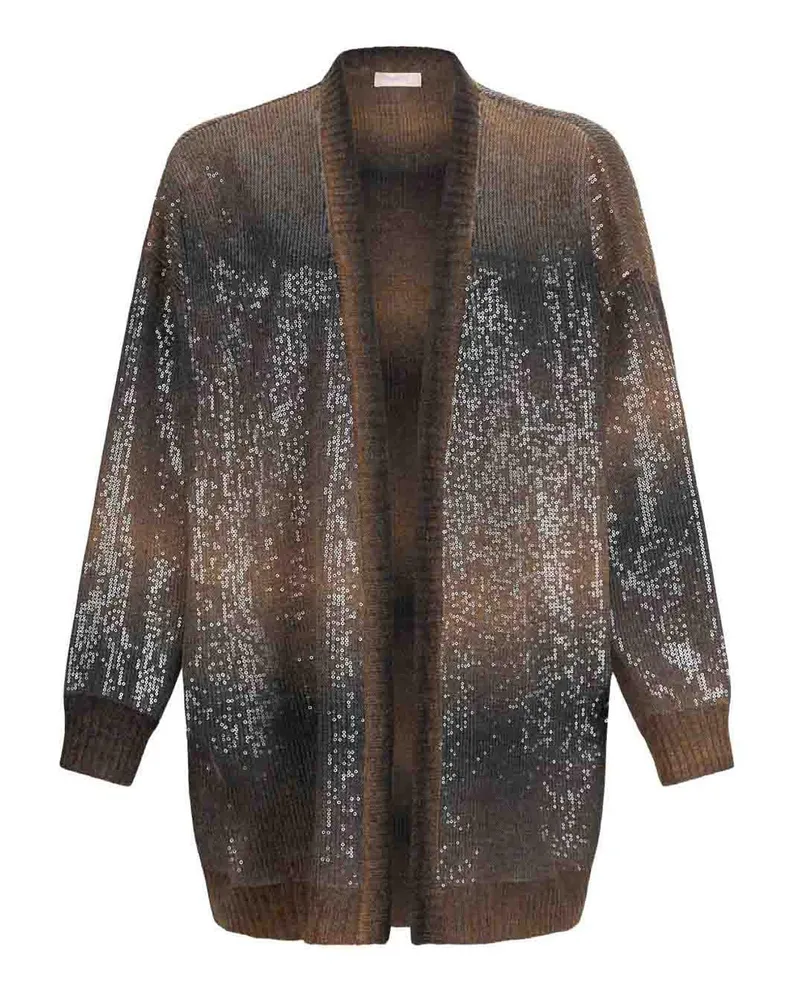 Liu Jo Rundhalspullover - Braun Braun