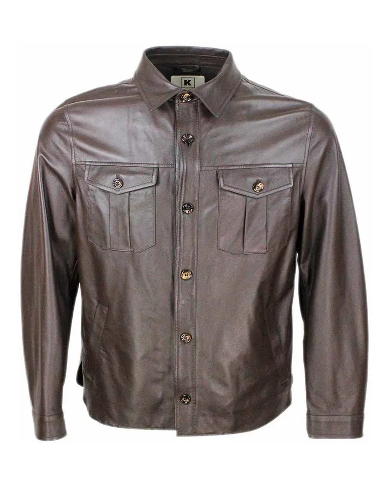 KIRED Casualjacke - Dunkelbraun Dunkelbraun