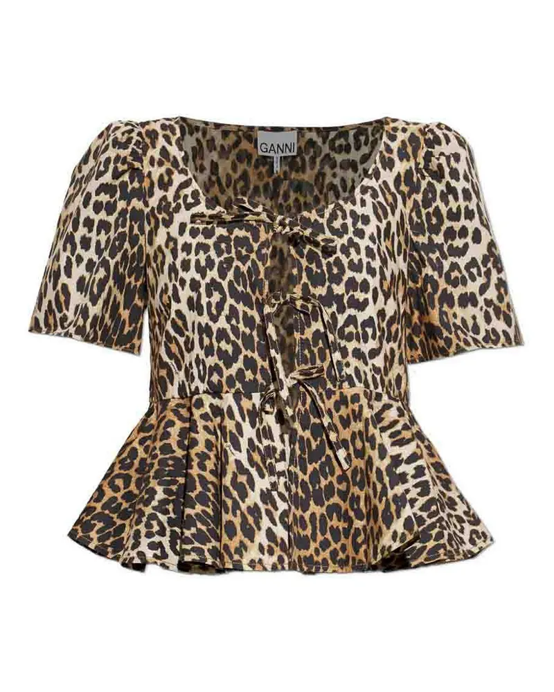Ganni Bluse - Animal Animal