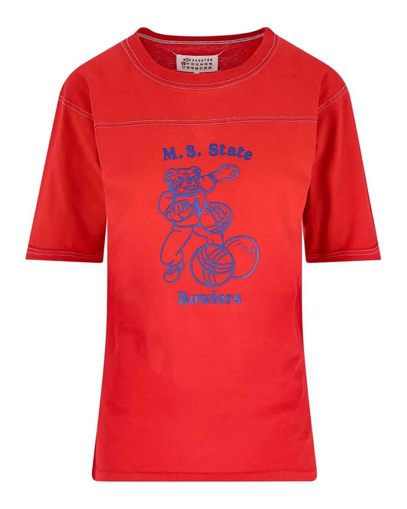 Maison Margiela T-Shirt - Rot Rot