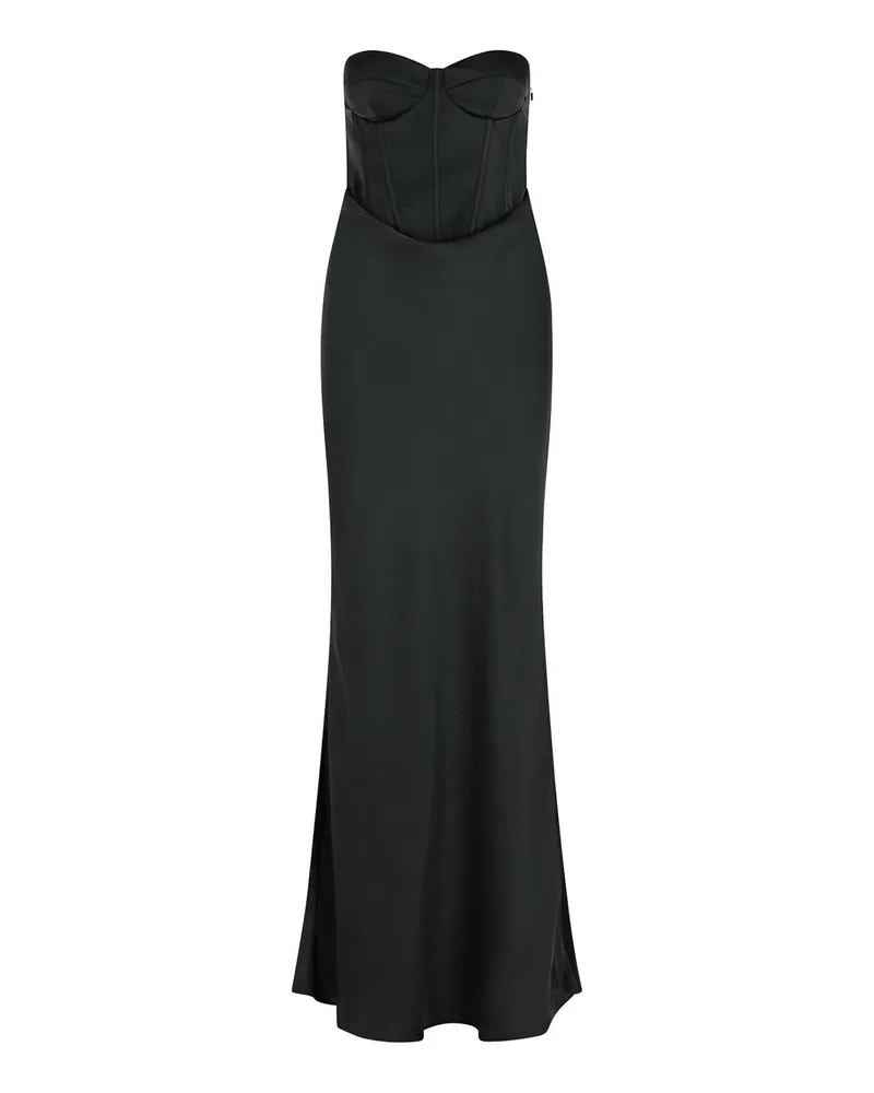 ROTATE Birger Christensen Abendkleid - Schwarz Schwarz