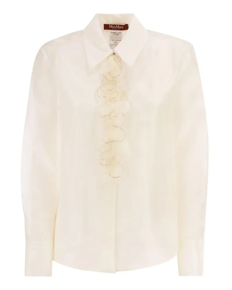 Max Mara Hemd - Weiß Weiß