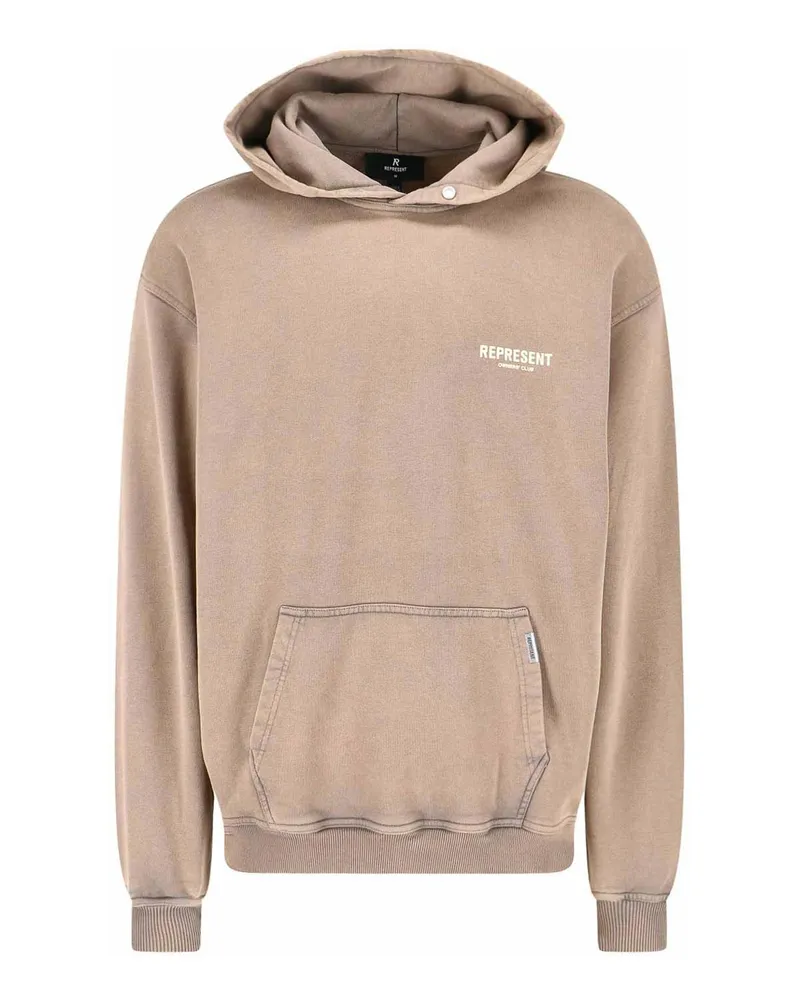 REPRESENT Sweatshirt - Braun Braun