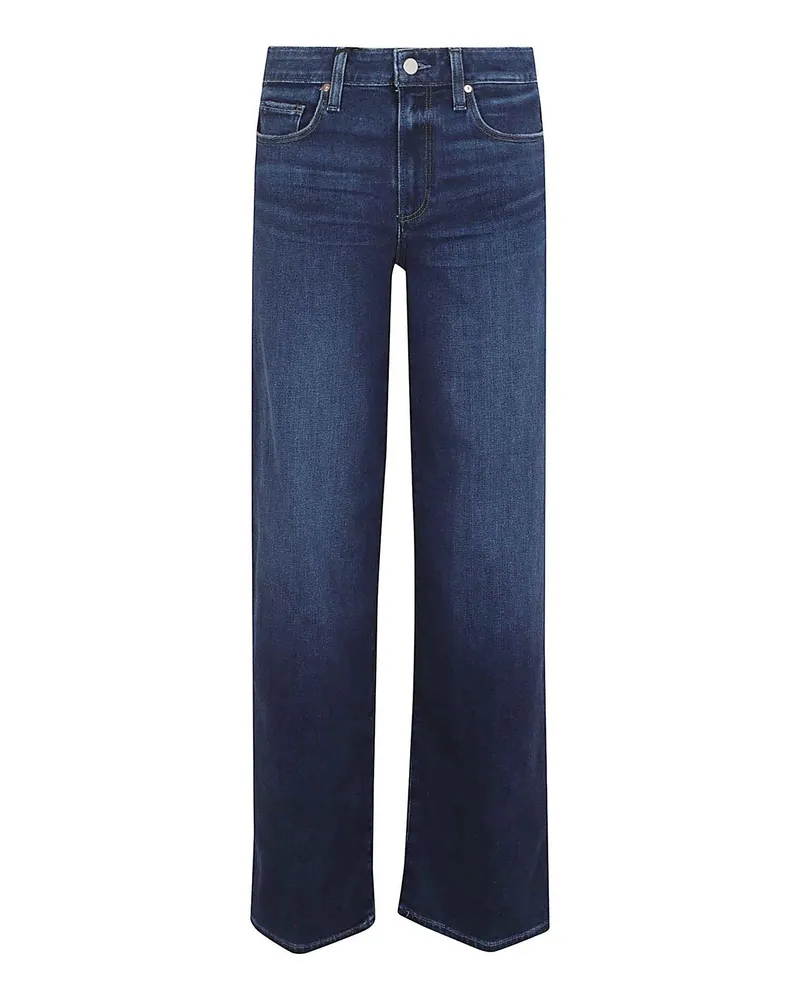 Paige Straight Leg Jeans - Blau Blau