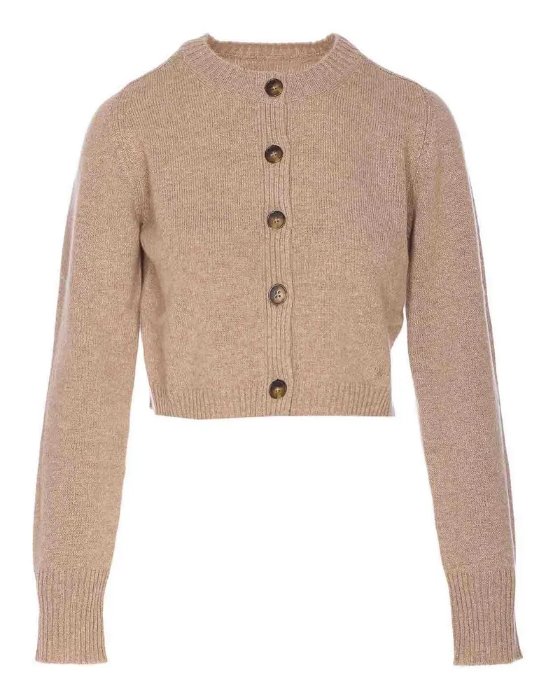 Loulou Studio Cardigan - Beige Beige