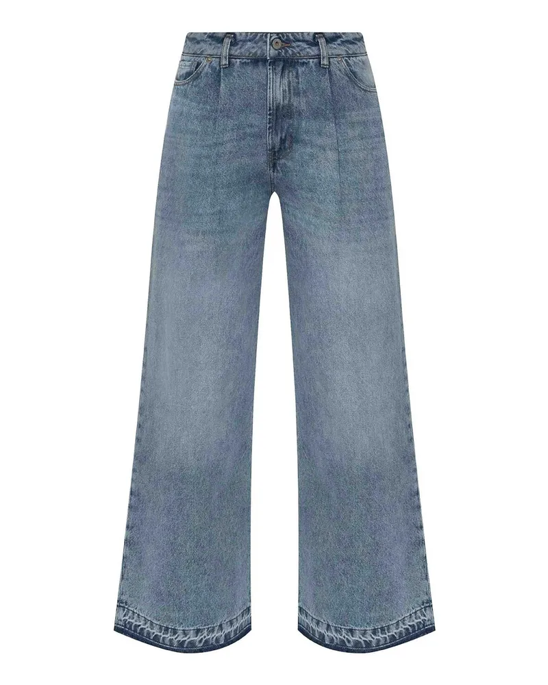HALFBOY Bootcut Jeans - Hellblau Hellblau