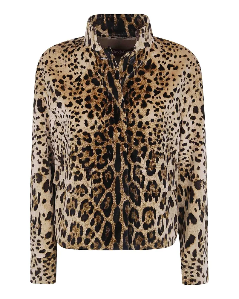 Max Mara Casualjacke - Braun Braun