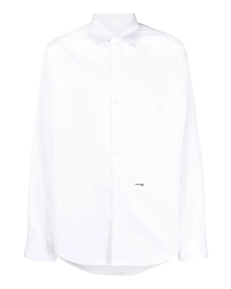 Dsquared2 Hemd - Weiß Weiß