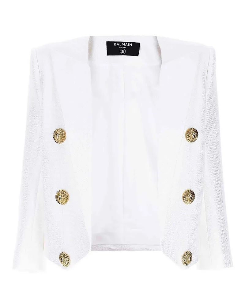 Balmain Blazer - Weiß Weiß