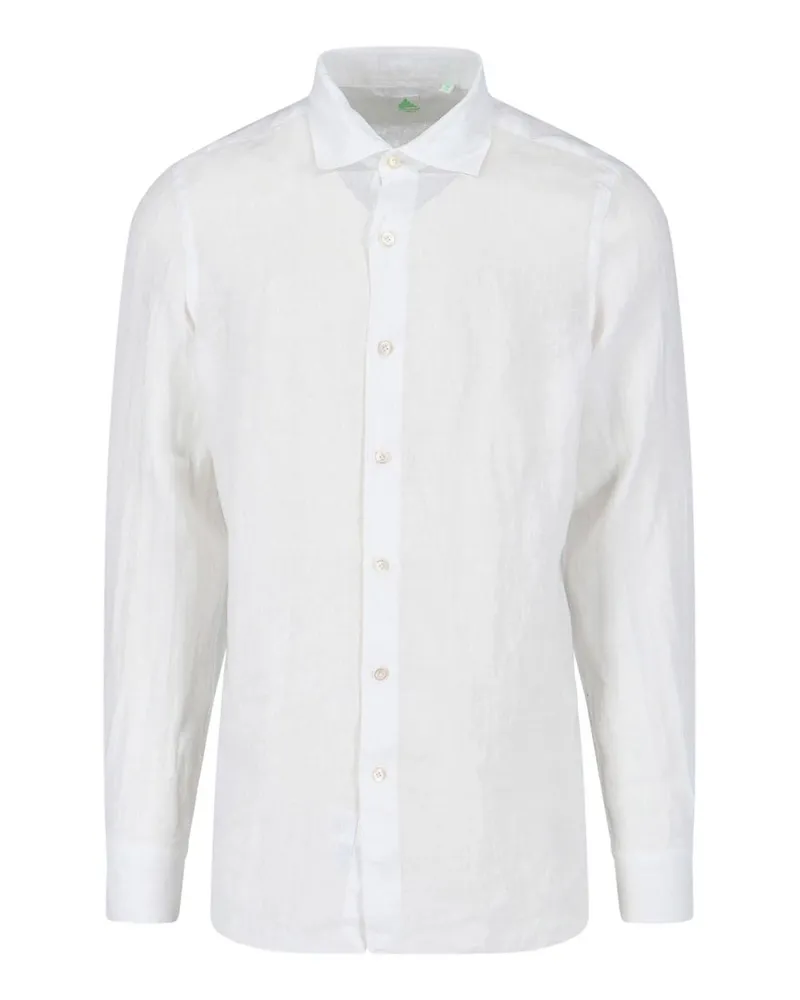 Finamore 1925 Hemd - Weiß Weiß