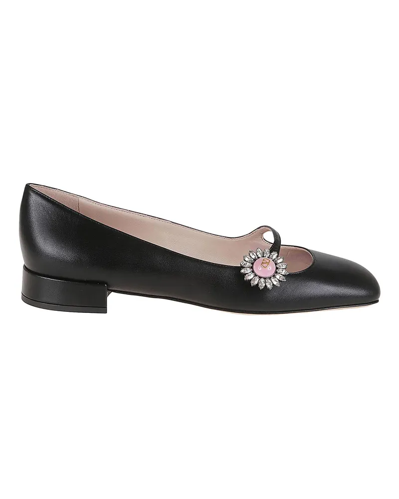 Valentino Garavani Ballerinas - Schwarz Schwarz