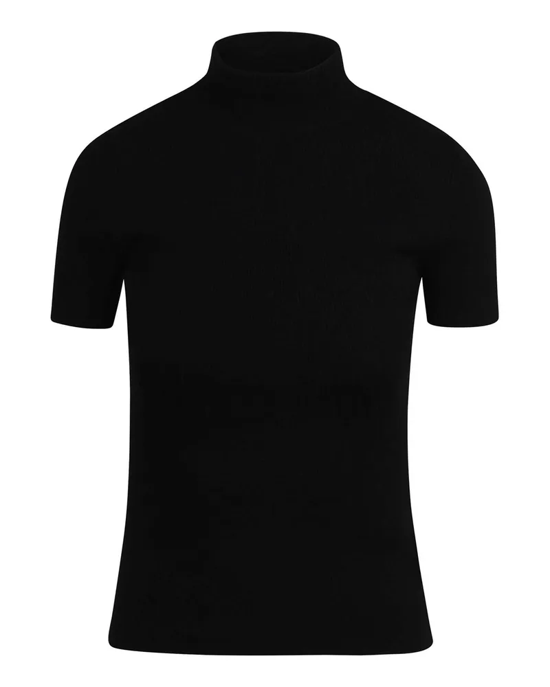 Max Mara Rollkragenpullover - Schwarz Schwarz