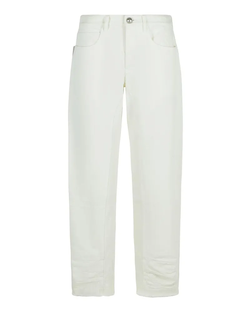 Jil Sander Bootcut Jeans - Weiß Weiß