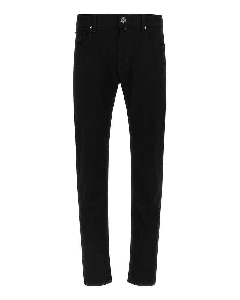 Jacob Cohën Straight Leg Jeans - Schwarz Schwarz