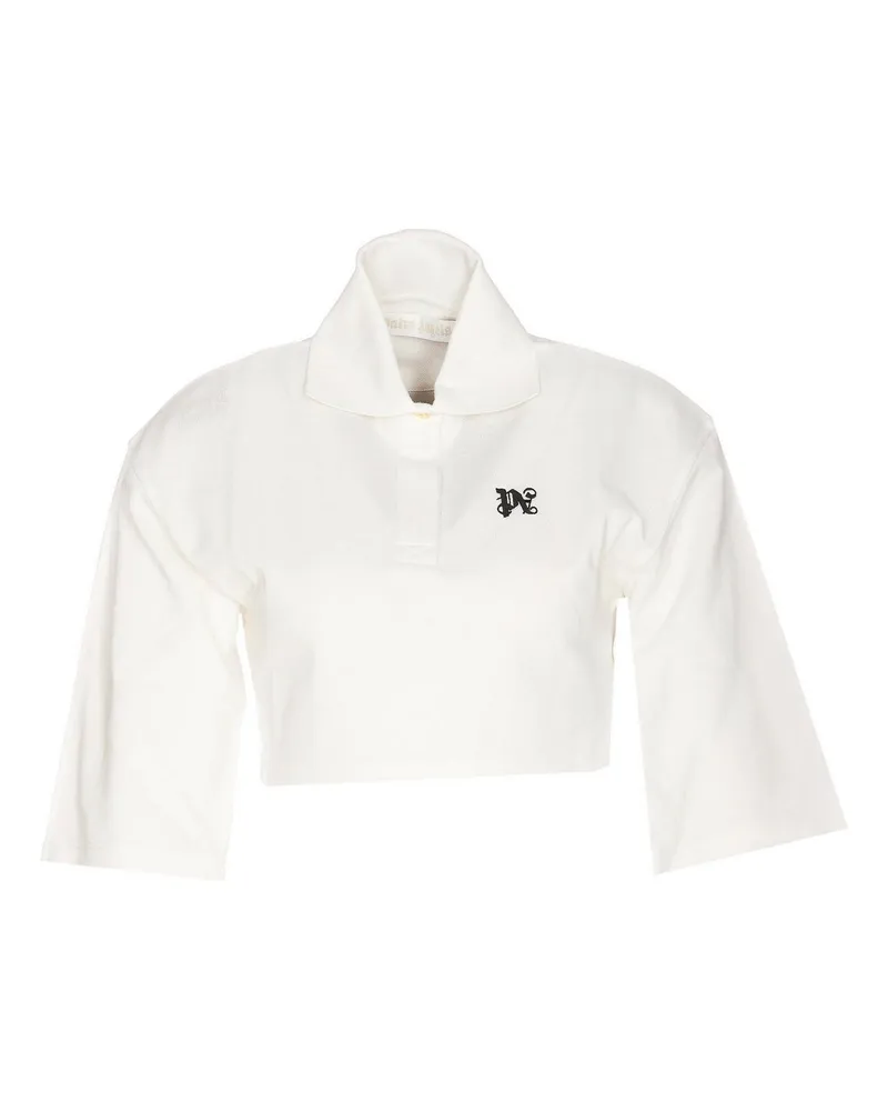 Palm Angels Poloshirt - Weiß Weiß