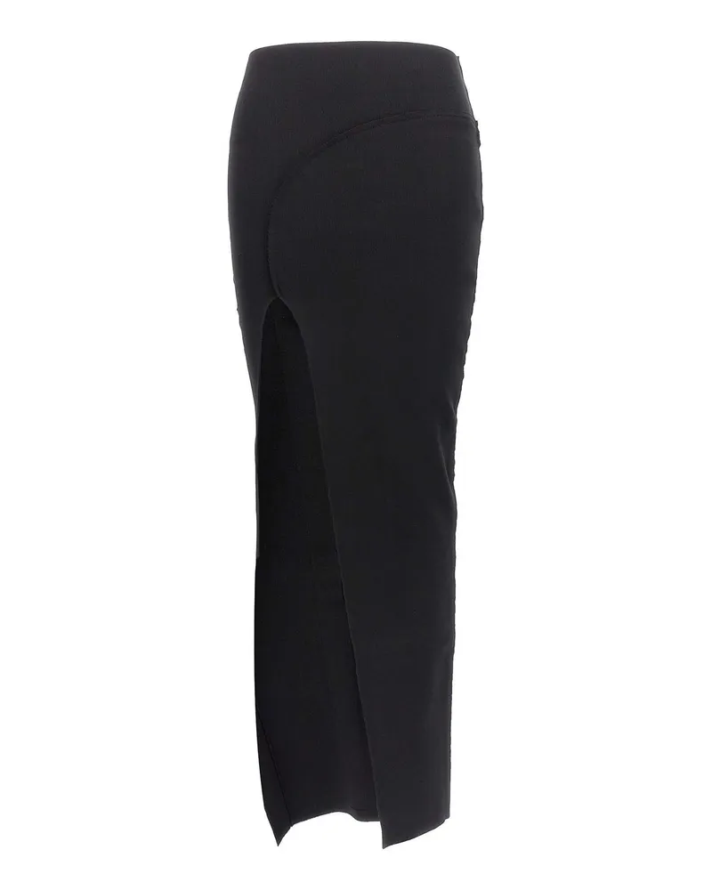 Rick Owens Midirock - Schwarz Schwarz