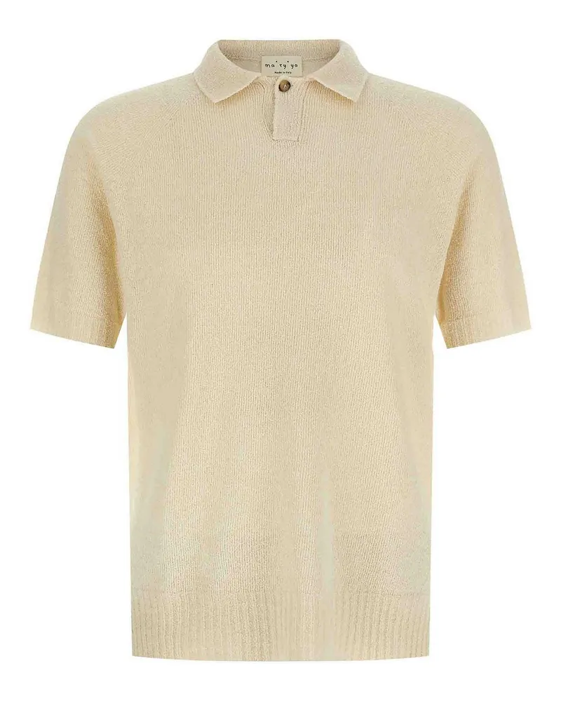 MA'RY'YA Poloshirt - Beige Beige