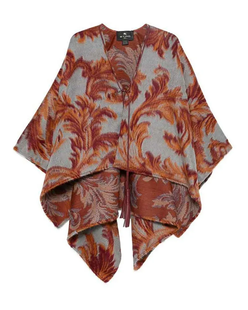 Etro Cape - Blau Blau