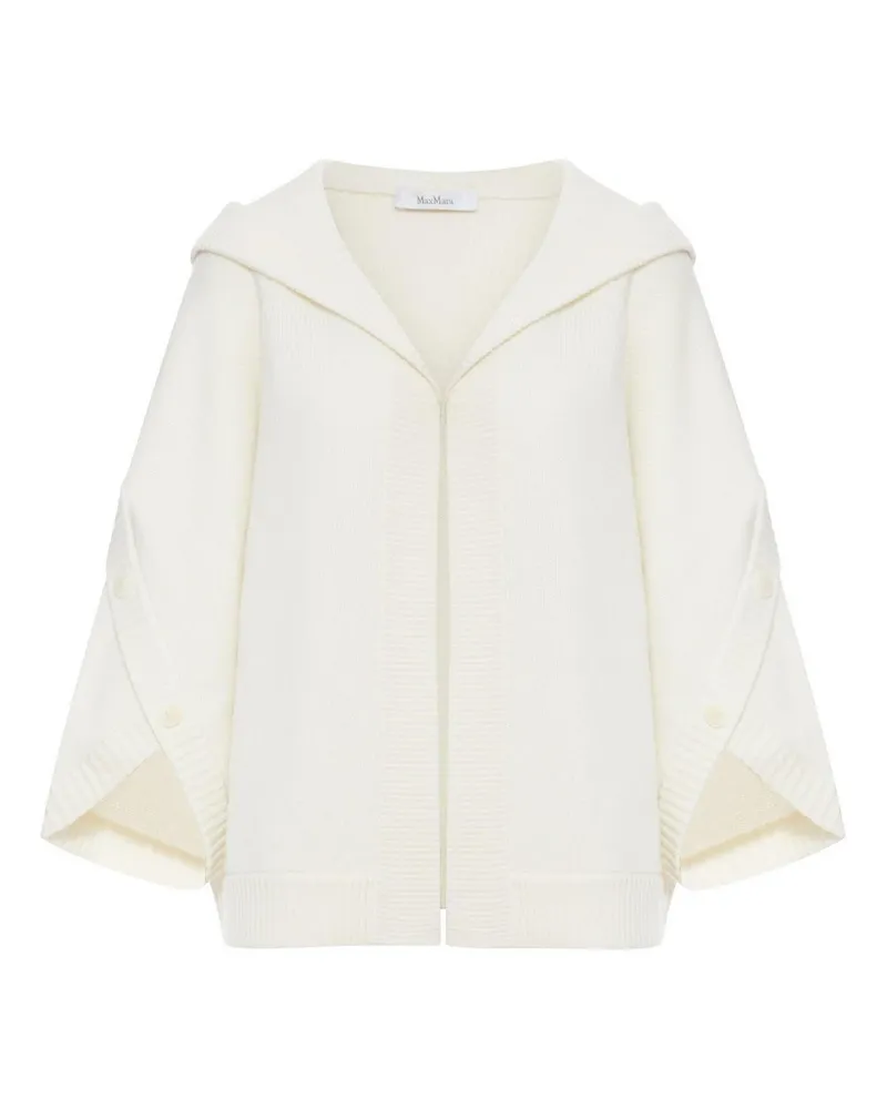 Max Mara Cardigan - Weiß Weiß