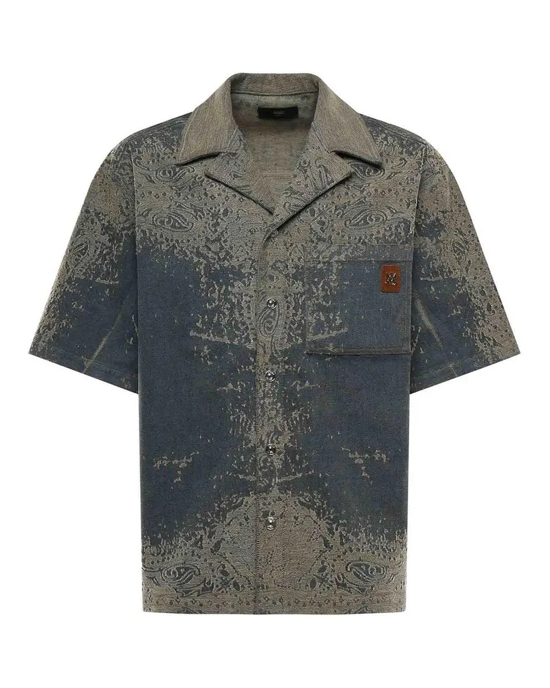 Amiri Hemd - Jeansblau Jeansblau