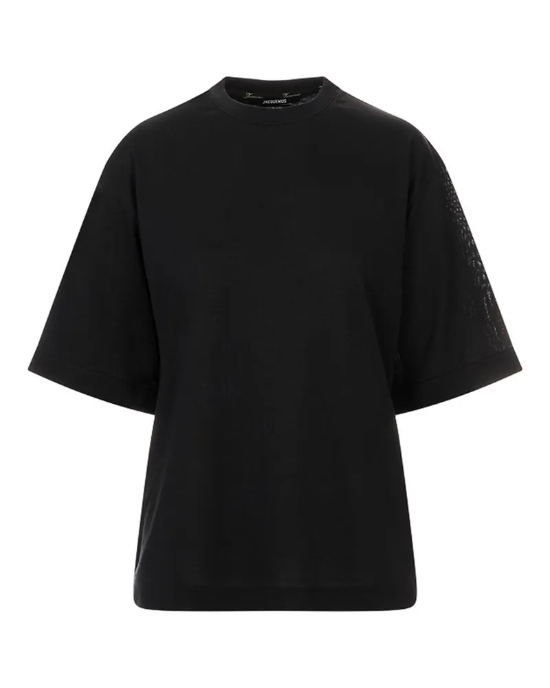Jacquemus T-Shirt - Schwarz Schwarz