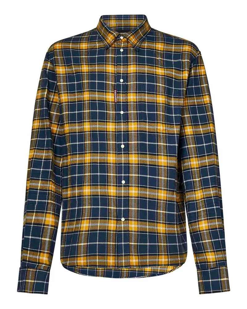Dsquared2 Hemd - Blau Blau