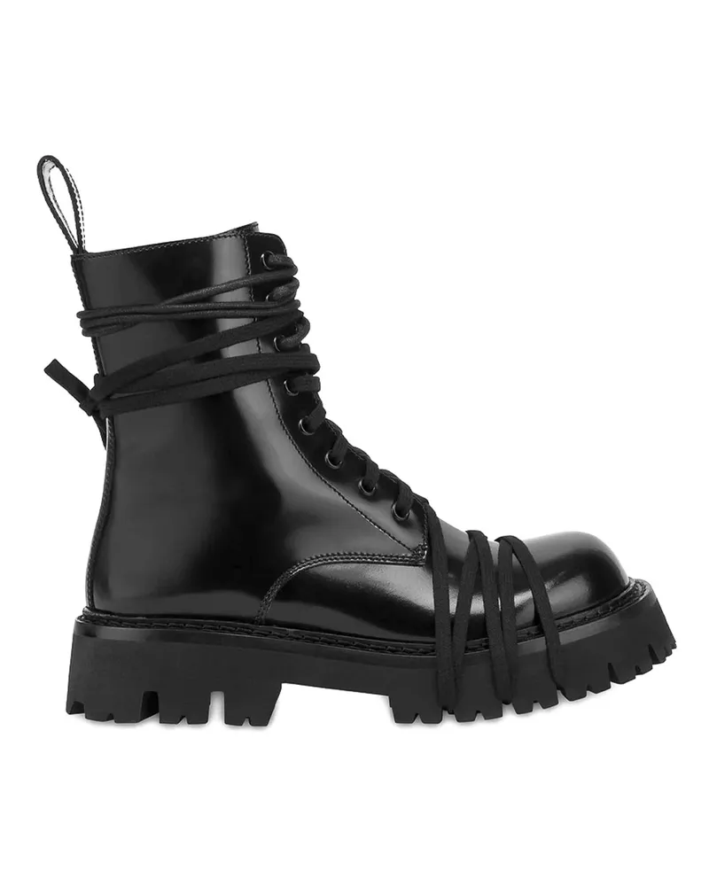 Moschino Stiefeletten - Schwarz Schwarz