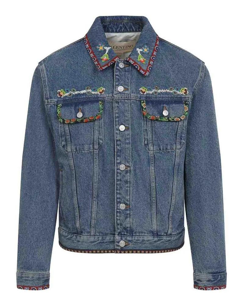 Valentino Garavani Casualjacke - Jeansblau Jeansblau