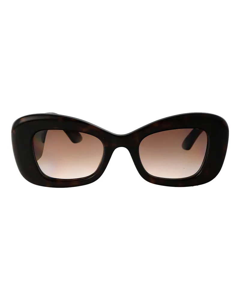 Alexander McQueen Sonnenbrille - Braun Braun