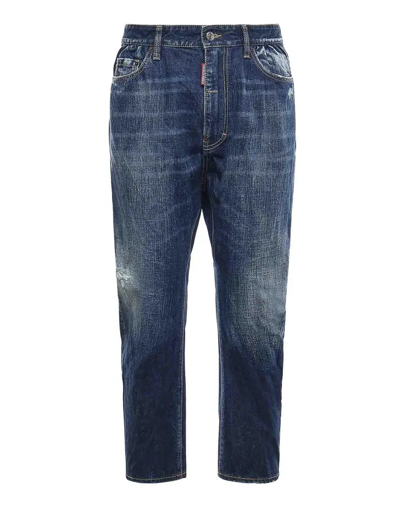 Dsquared2 Straight Leg Jeans - Blau Blau