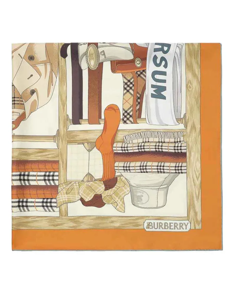 Burberry Schal - Orange Orange