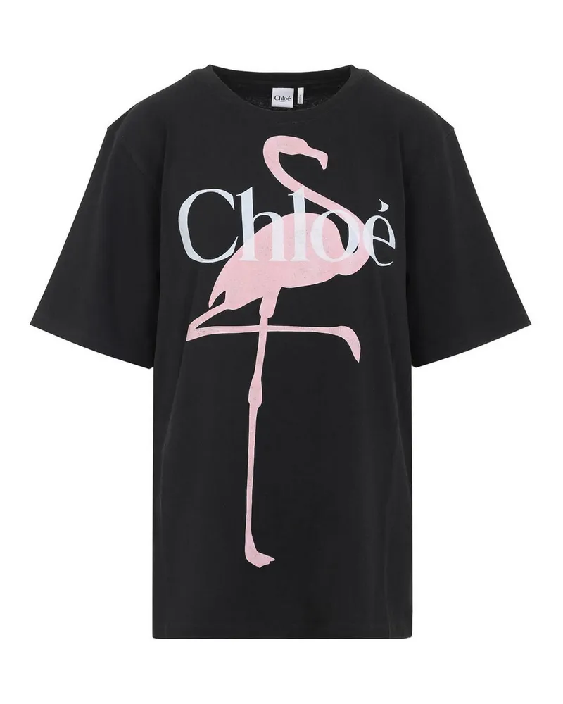 Chloé T-Shirt - Schwarz Schwarz