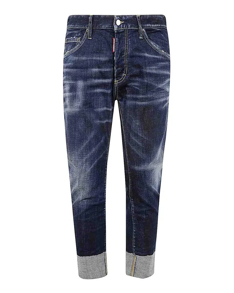 Dsquared2 Straight Leg Jeans - Blau Blau